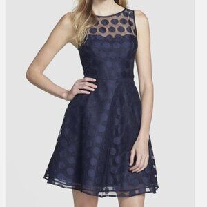 Betsey Johnson Polka Dot Cocktail Dress